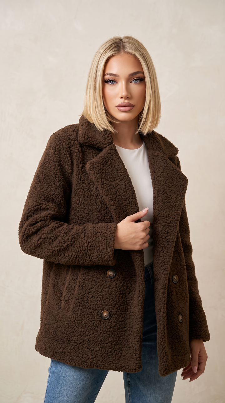 Puszysty płaszcz Nella™
