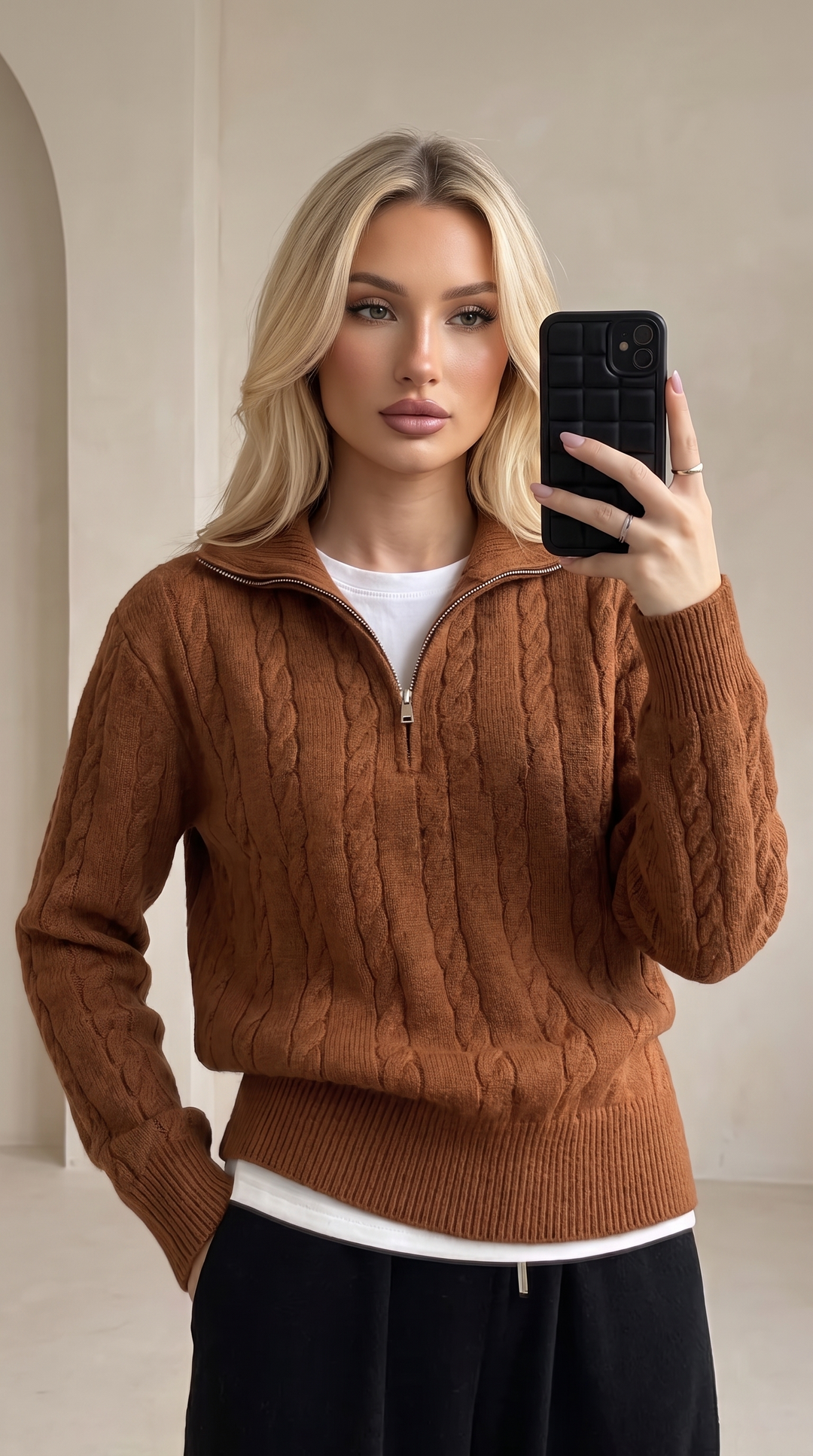 Sweter rozpinany Elara™