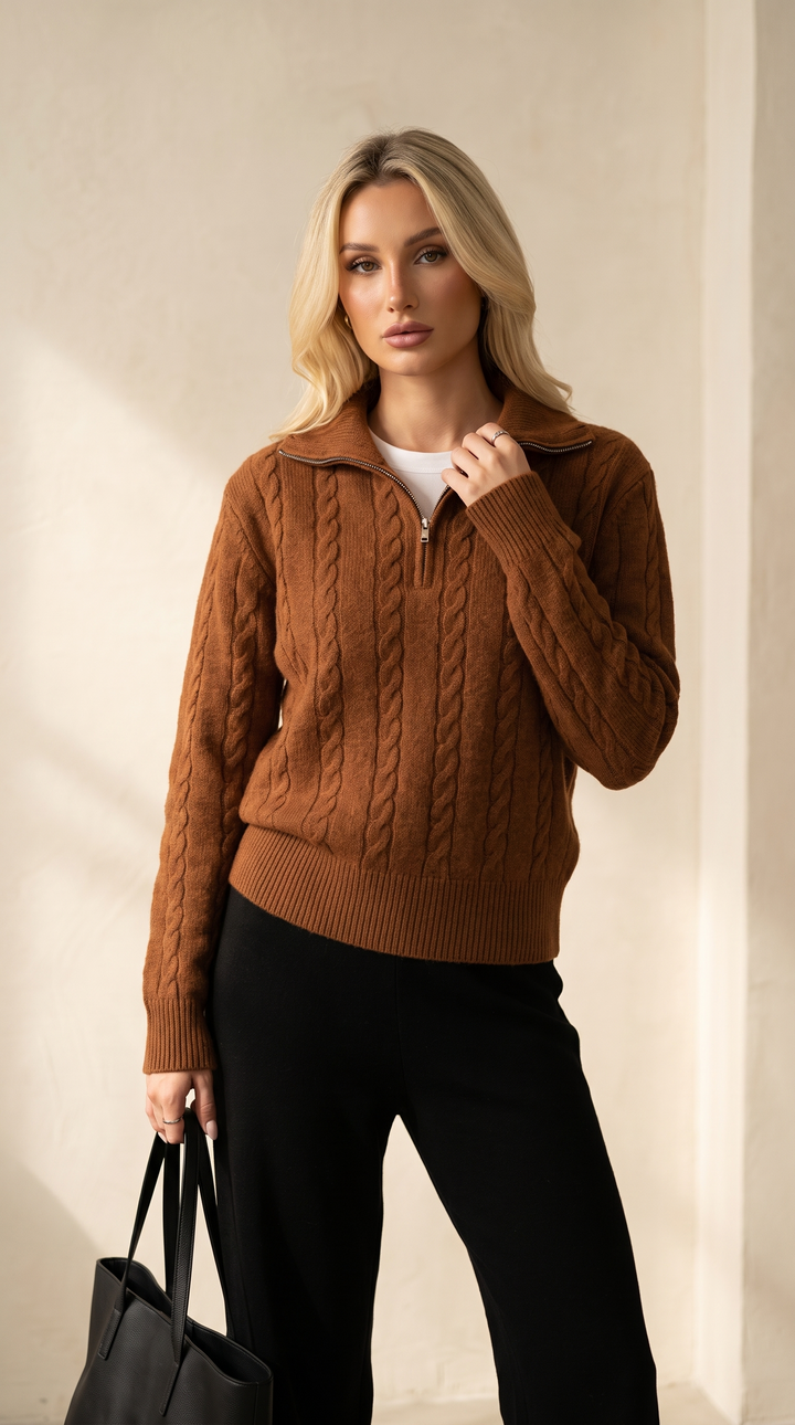 Sweter rozpinany Elara™