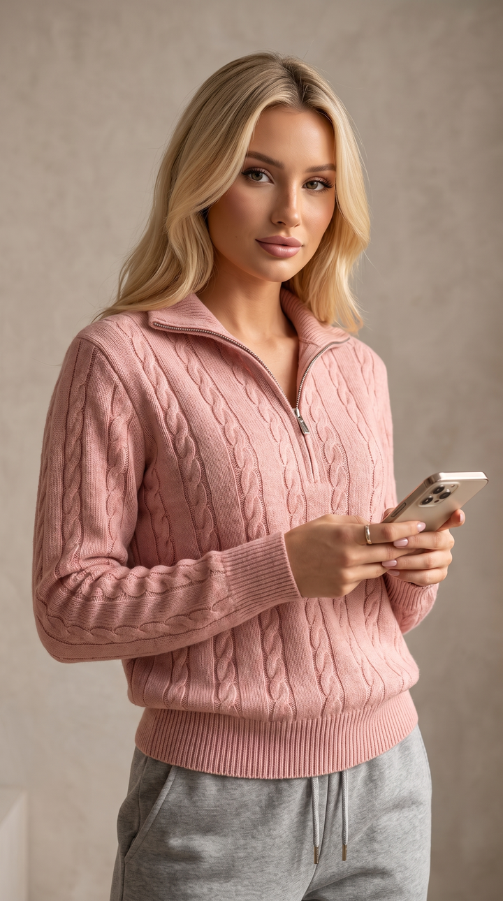 Sweter rozpinany Elara™