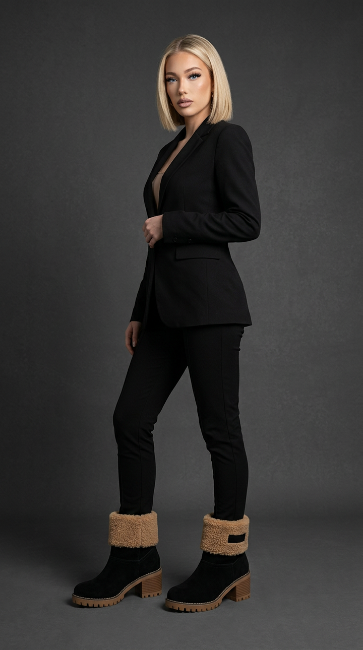 Futrzane buty zimowe Nora™