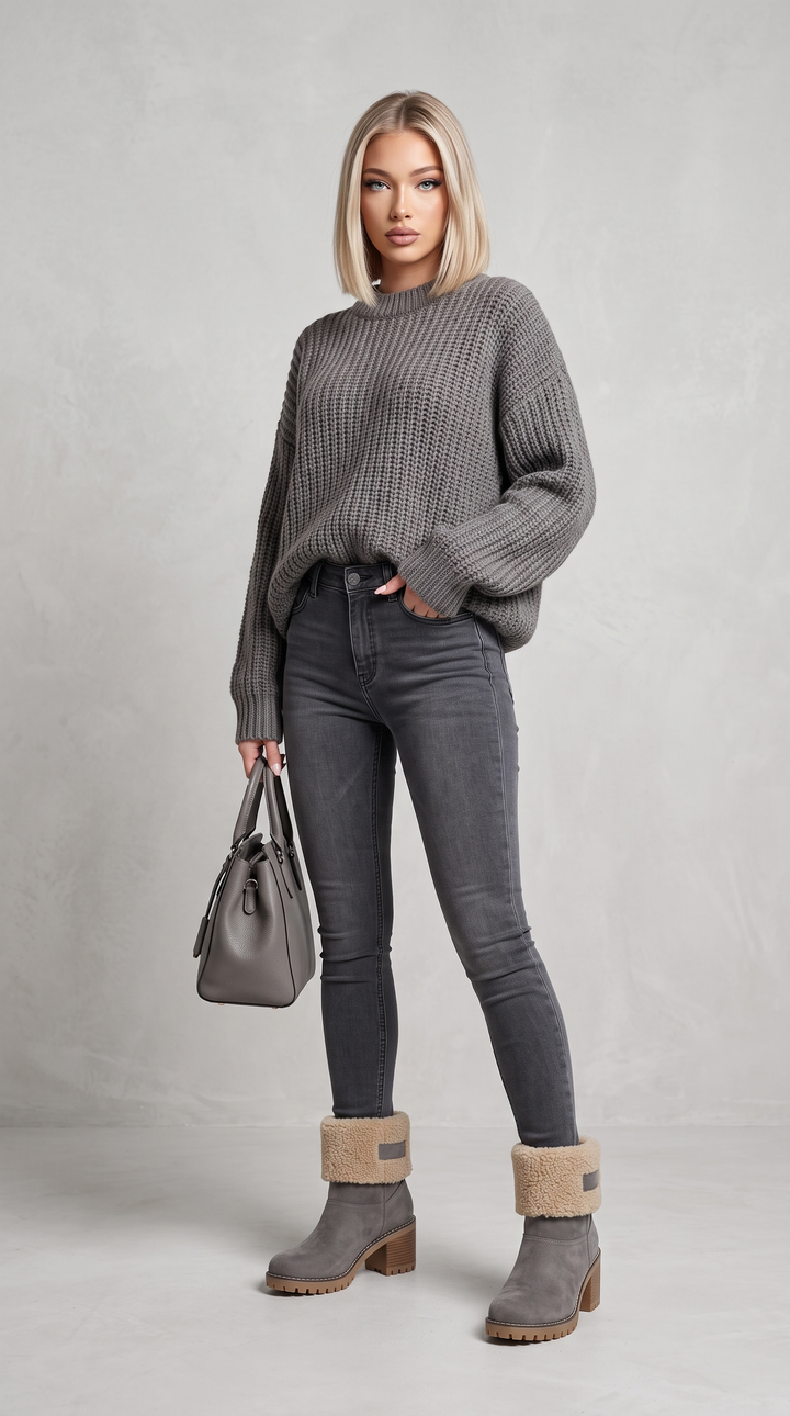 Futrzane buty zimowe Nora™
