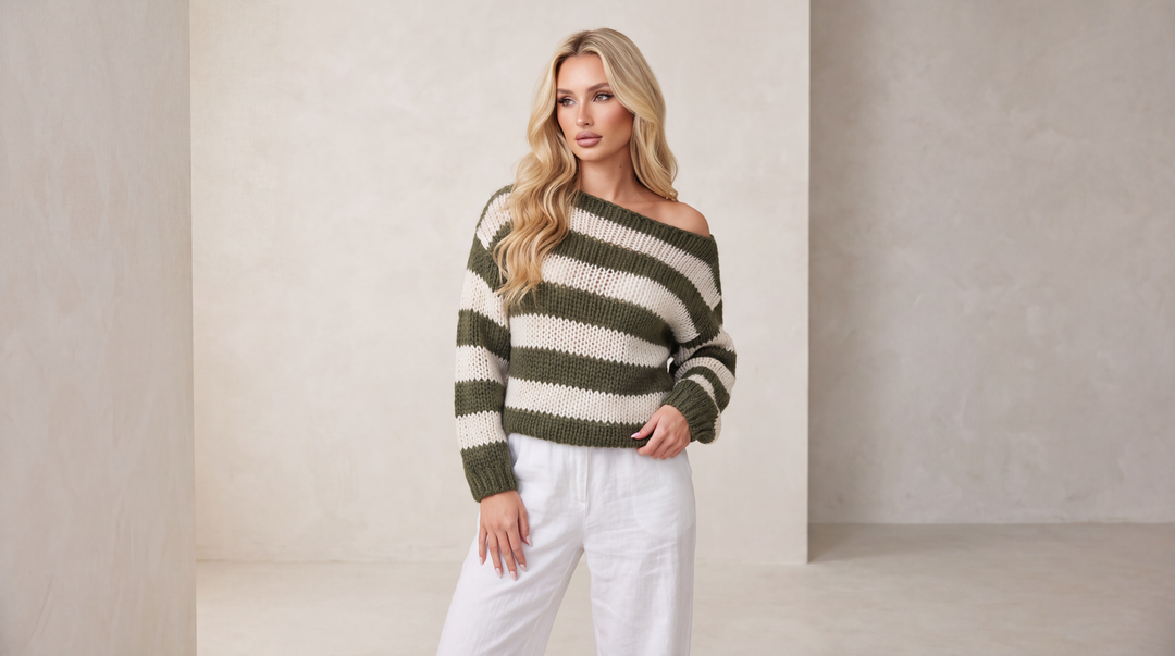 Alviera™ Striped Sweater