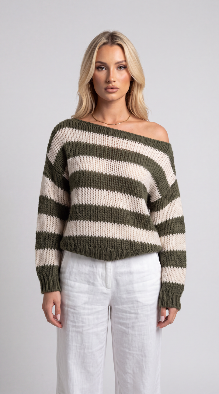 Alviera™ Striped Sweater