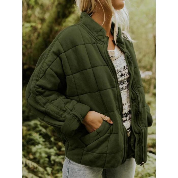 Virelle™ – Cotton Blend Pocket Jacket